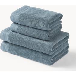 Westwing Collection Premium Bath Towel Blue (140x70cm)