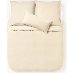Westwing Collection Davey Påslakan Vit, Beige (200x135cm)