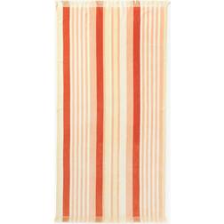 Westwing Collection Miri Bath Towel Yellow, Orange (170x90cm)