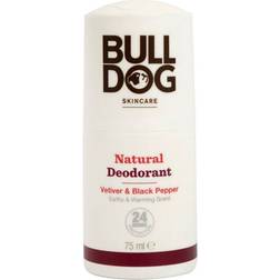 Bulldog Vetiver & Black Pepper Natural Deodorant 75ml