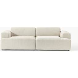 Westwing Collection Melva Light Beige Soffa 238cm 3-sits