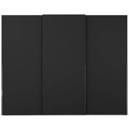 Westwing Collection Leon Black Garderobeskab 300x236cm