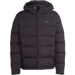 adidas Men Helionic Hooded Down Jacket - Black