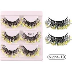 Dramatic Glitter Eyelashes 3-pack