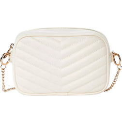 A New Day Quilted Camera Crossbody Bag - Cream
