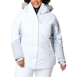 Columbia Women's Ava Alpine II Insulated Jacket Plus Size - White/Cirrus Grey