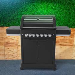 BBQ Chef Ultimate Columbus Gas BBQ Black