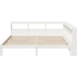 vidaXL Solid Pine Wood Sengeramme 198.5x218.5cm