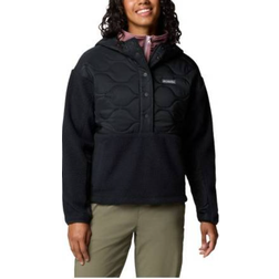 Columbia Women's Cloud Point Hooded Fleece Pullover - Black