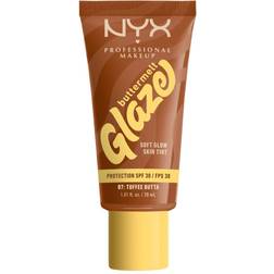 NYX Buttermelt Glaze Soft Glow Skin Tint SPF30 #07 Toffee Butta