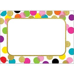 Teacher Created Resources Gift Tags Confetti Name 3.5x2.5 216pcs