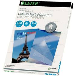 Leitz Laminating PouchesA4 UDT 100mic 100pcs