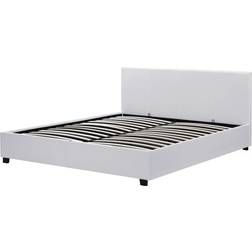 Habitat et Jardin Lit Coffre Carla 140 x 190 cm Blanc