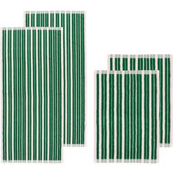 Marimekko Raide Towel Green (150x70cm)