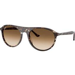 Ray-Ban Rb2215 902 51 acetate turtle brown sunglasses - dark tortoise
