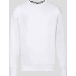 Fruit of the Loom Classic Set-In Crewneck Sweatshirt - White