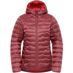 Jack Wolfskin Women's Passamani Down Hoody - Red Ochre