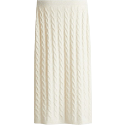 H&M Cable Knit Skirt - Cream