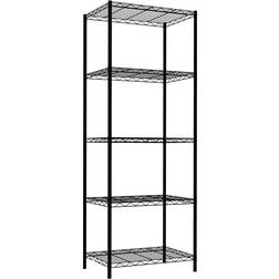 WFX Utility Pershore Black Shelving System 22.4x61.8"