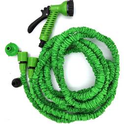 INF Utdragbar Vattenslang Med Munstycke 5-15 Meter