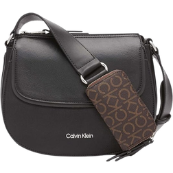 Calvin Klein Bella Novelty Crossbody Bag - Black/Silver Multi