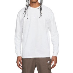 Nike Sportswear Premium Essentials Men's Long-Sleeve T-shirt - White