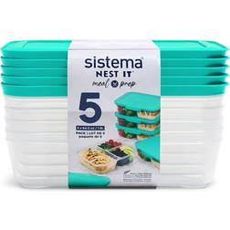 Sistema Nest It Meal Prep Matlåda 5st 1.9L