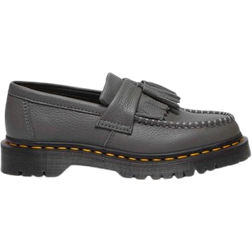 Dr. Martens Adrian Virginia Leather Tassel Loafers - Gunmetal