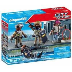 Playmobil City Action Tactical Unit Figure Set 71146