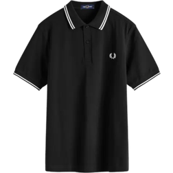 Fred Perry Twin Tipped Polo Shirt - Black