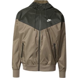Nike Sportswear Windrunner Men's Hooded Jacket - Medium Olive/Sequoia/Sail