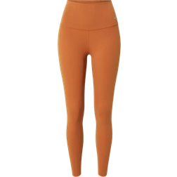 Nike Women's Zenvy Gentle Support High Waisted 7/8 Leggings - Dark Russet/Black