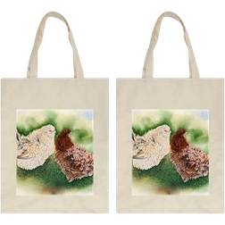 VAPOKF Eco Friendly Shopping Bag - Beige