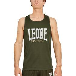 Leone 1947 Men's Logo Tank Top - Green