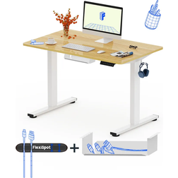Flexispot E1 PRO Beige Skrivbord 60x100cm