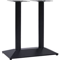 vidaXL 325438 Black Bordben 72cm