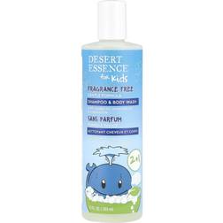 Desert Essence Fragrance Free Kids 2In1 Shampoo & Body Wash 355ml