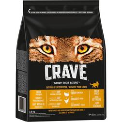 Crave Adult Turkey & Chicken Cat Food 2.8kg