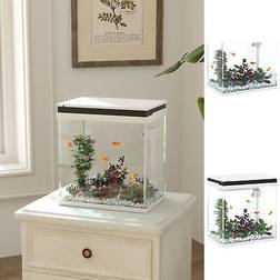 Pawhut Glass Fish Tank with Filter System