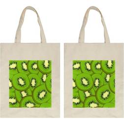 VAPOKF Reusable Grocery Tote Bag - Fruit Slices