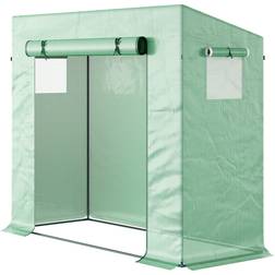 OutSunny Tomato Greenhouse Rostfritt stål Plast