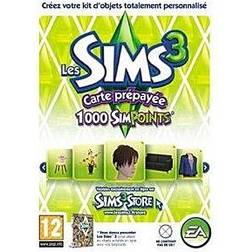 Les Sims 3 Carte Prepayéee 1000 Simpoints (PC)