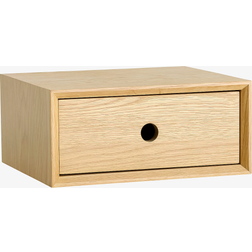 &Home Time Beige Sengebord 30x45cm