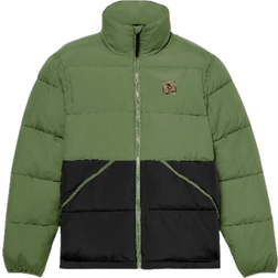 Timberland Synthetic Insulated Puffer Jacket - Black Forest Green/Black