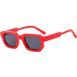 SSFVTTL Fashion Heart Shaped Sunglasses Red/Black