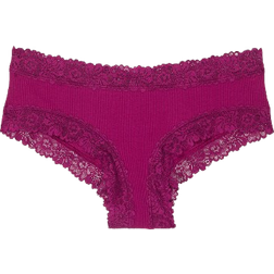 PINK Wink Lace Trim Cheeky Panty - Thriller