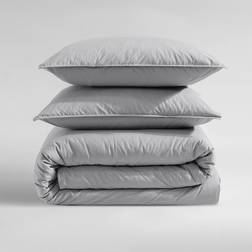Calvin Klein Cotton King Duvet Cover Blue, Gray (271.8x233.7cm)