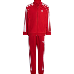 adidas Kid's Adicolor SST Tracksuit - Better Scarlet (IX7625)