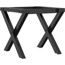 vidaXL 357892 Black Table Leg 33cm