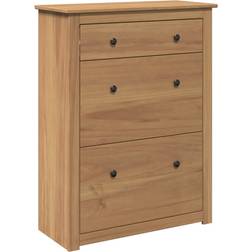vidaXL 4016392 Panama Natural Skostativ 80x105cm